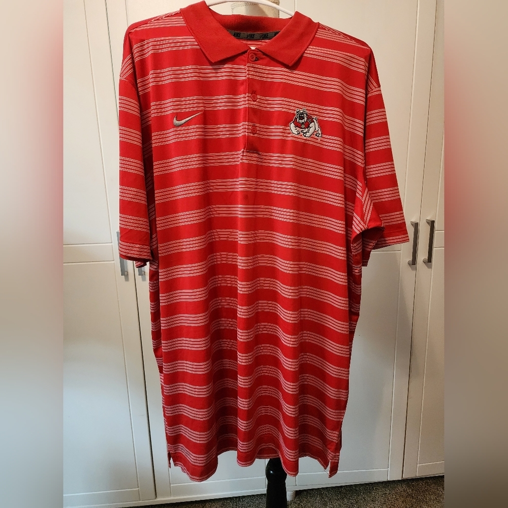 Preowned Nike Fresno State Bulldogs size XXXL‎ polo